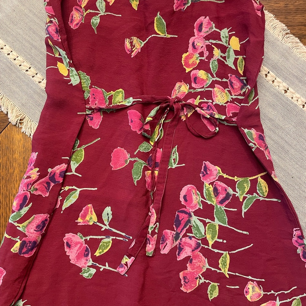 CODE ONE Raspberry Rose Slip Dress S - Picture 4 of 5